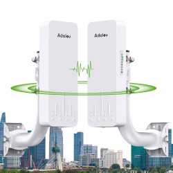 Outlet Mostek WiFi 5.8GHz AdaLov CPE660 Zewnętrzny 300 Mbps 3km Punkt-Punkt