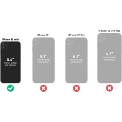 Outlet Etui OtterBox Pursuit Series SCREENLESS do iPhone'a 12 Mini czarne