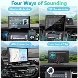 Outlet Przenośny samochodowy stereo Carpuride V9 9" bezprzewodowe Carplay i