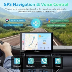 Outlet Przenośny samochodowy stereo Carpuride V9 9" bezprzewodowe Carplay i