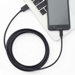 Outlet Kabel AmazonBasic USB - microUSB typ B 3 m czarny czarny