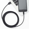 Outlet Kabel AmazonBasic USB - microUSB typ B 3 m czarny czarny