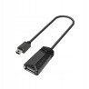 Outlet Hama adapter Mini USB OTG USB 2.0 żeński do 480 Mb/s czarny