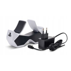 USZKODZONY Stacja ładująca PowerA Twin Charging PS5 DualSense biała