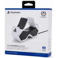 USZKODZONY Stacja ładująca PowerA Twin Charging PS5 DualSense biała