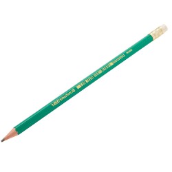 Outlet 12 SZT. X OŁÓWEK HB/2 BIC EVOLUTION Z GUMKĄ, Z ŻYWICY BEZDRZEWNEJ