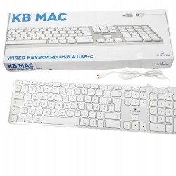 USZKODZONY Klawiatura mechaniczna KB-MAC-W/FR