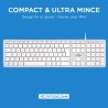 USZKODZONY Klawiatura mechaniczna KB-MAC-W/FR