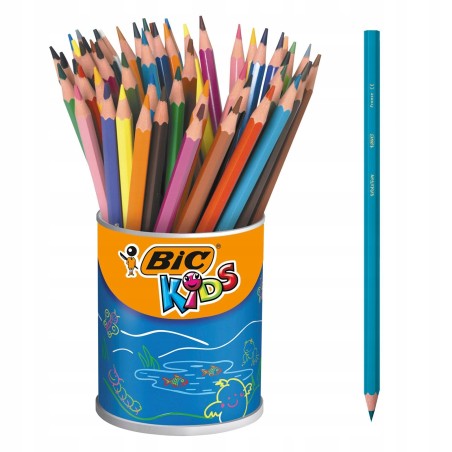 Outlet Zestaw 60 kredek ołówkowych BIC Mix Evolution różnokolorowe w puszce