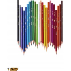 Outlet Zestaw 60 kredek ołówkowych BIC Mix Evolution różnokolorowe w puszce