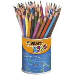 Outlet Zestaw 60 kredek ołówkowych BIC Mix Evolution różnokolorowe w puszce