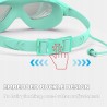 Outlet Okulary do pływania dziecięce HD UV silikonowe 6-14 lat
