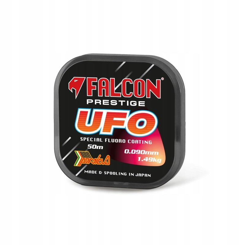 Outlet Falcon Nylon Persicus Ufo 50 m Żyłka Wędkarska 0,185 mm Szara