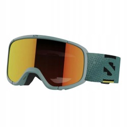 Outlet GOGLE NARCIARSKIE DZIECIĘCE SALOMON LUMI ATLANTIC MID RED S2 ZIELONE