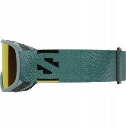 Outlet GOGLE NARCIARSKIE DZIECIĘCE SALOMON LUMI ATLANTIC MID RED S2 ZIELONE