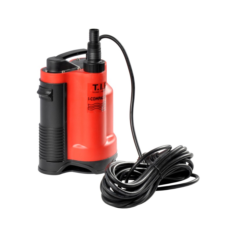 Outlet POMPA DO WODY ZE ZINTEGROWANYM PŁYWAKIEM 13 000l/h czerwono-czarna