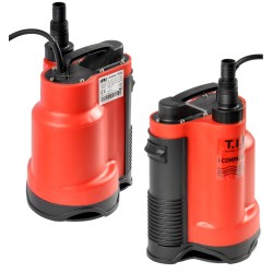 Outlet POMPA DO WODY ZE ZINTEGROWANYM PŁYWAKIEM 13 000l/h czerwono-czarna
